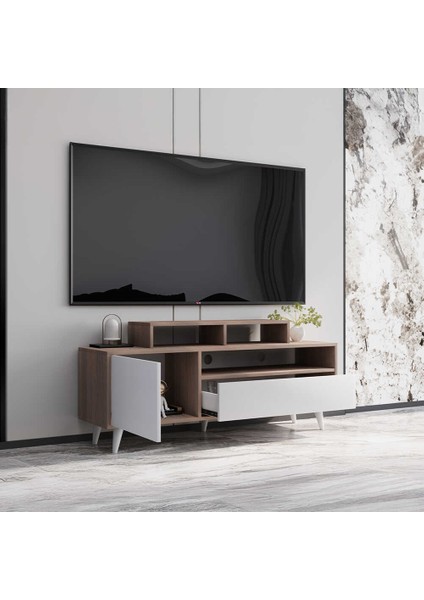 Adore Retro Wide Kapaklı Çekmeceli Tv Sehpası TVR-511-LB-1 fiyatları