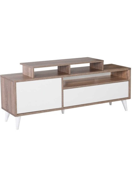 Adore Retro Wide Kapaklı Çekmeceli Tv Sehpası TVR-511-LB-1 fırsatları