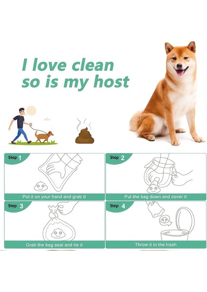 Köpeğiniz Için Kaka Poşetliği ve 2 Adet Yedek Poşeti ile Birlikte fırsatları