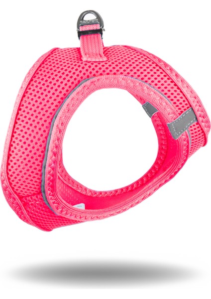 Air-mesh Harness Köpek Göğüs Tasması Neon Pembe