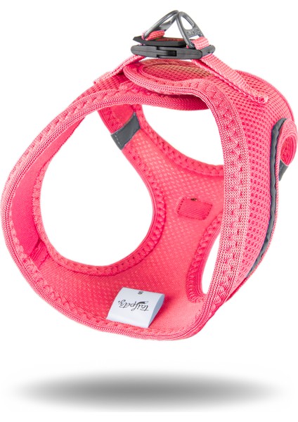Air-mesh Harness Köpek Göğüs Tasması Neon Pembe