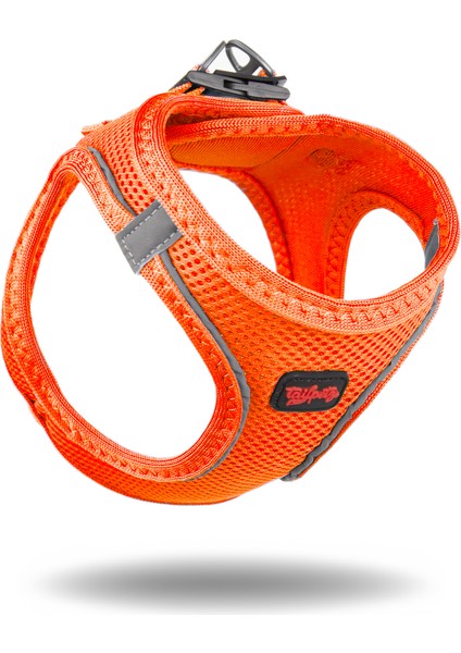 Air-mesh Harness Köpek Göğüs Tasması Neon Turuncu