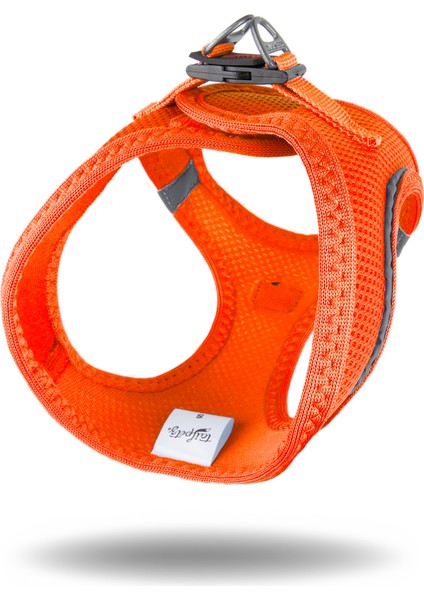 Air-mesh Harness Köpek Göğüs Tasması Neon Turuncu
