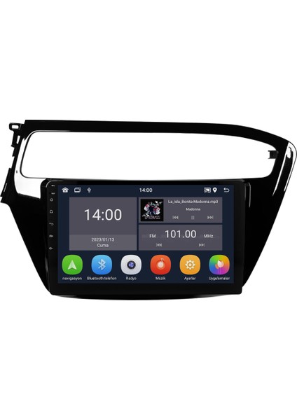 Hyundai I20 Android Multimedya Sistemi (2018-2019) CRV-4271XD