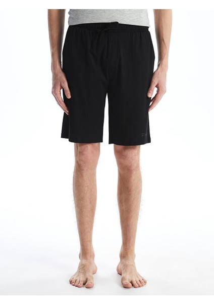 Yeni Sezon Slim Fit Erkek Pijama Alt Sort - S50012Z8