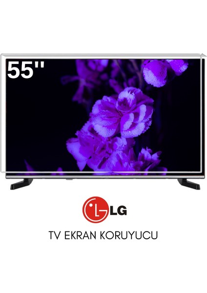 55LG155 Lg Uyumlu 55" Inç 155 Ekran Tv Koruyucu Kırılmaz Paneli