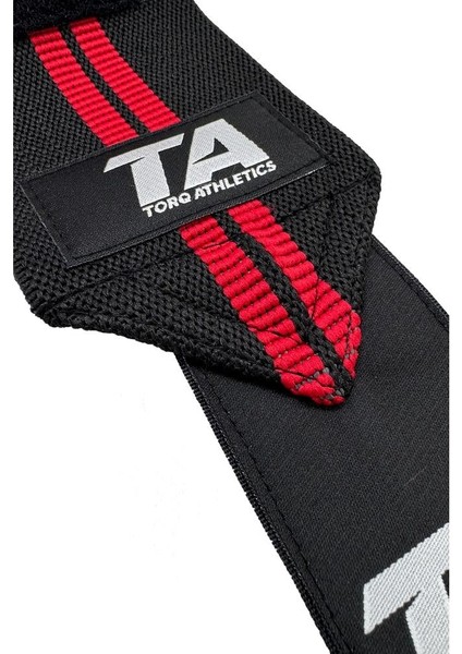 Pro Wrist Wraps 2'li - Siyah Kırmızı modelleri