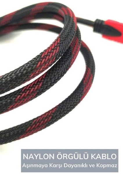 1,5 Metre HDMI Kablosu Hdtv Bilgisayar Uydu Görüntü Ses Full Hd Sargılı Görüntü Aktarma Kablosu modelleri