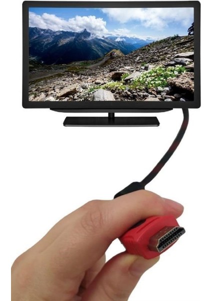 1,5 Metre HDMI Kablosu Hdtv Bilgisayar Uydu Görüntü Ses Full Hd Sargılı Görüntü Aktarma Kablosu fırsatları