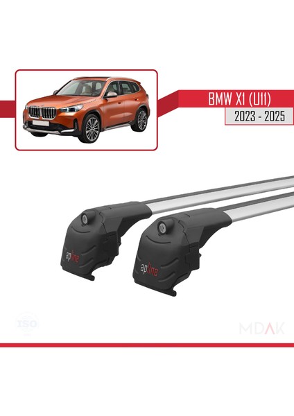 Bmw X1 (U11) 2023 ve Sonrası ile Uyumlu Ace-2 Ara Atkı Tavan Barı Gri 2 Adet modelleri