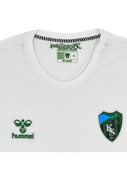 Lisanslı Hml Bisiklet Yaka T-Shirt Beyaz fırsatları