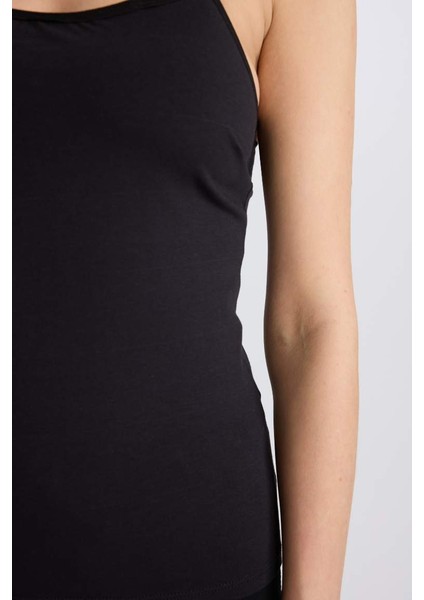 Yeni Sezon Regular Fit Pamuklu Atlet-Fall In Love