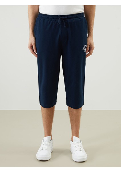 Yeni Sezon Standart Kalip Erkek Pijama Alt Sort - S50009Z8