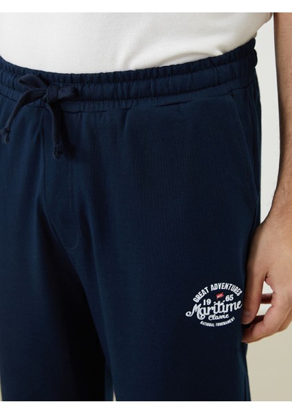 Yeni Sezon Standart Kalip Erkek Pijama Alt Sort - S50009Z8
