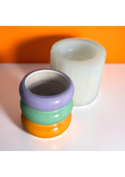 Halka Model Saksı Silikon Kalıp fiyatları