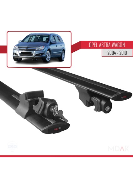 Opel Astra H (A04) Sw 2004-2010 Arası ile Uyumlu Hook Model Ara Atkı Tavan Barı Siyah 2 Adet indirimleri