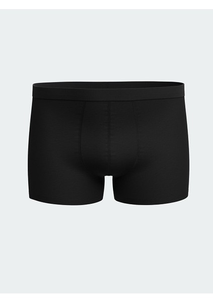 Yeni Sezon Standart Kalip Pamuklu Esnek Erkek Boxer 5'li - S59708Z8