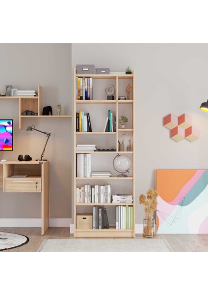Adore Plus 10 Raflı Bölmeli Kitaplık