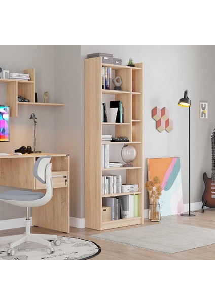 Adore Plus 10 Raflı Bölmeli Kitaplık