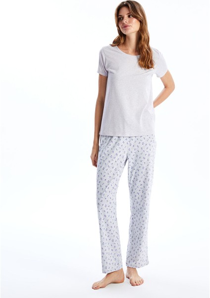 Yeni Sezon Bisiklet Yaka Kadin Pijama Takim - S56947Z8