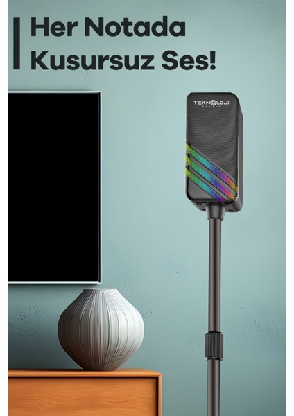 HP-TV03 5+1 Soundbar 100 Watt Amfi Stereo HD Ses Renkli RGB Kablolu Ev Sinema Sistemi indirimleri