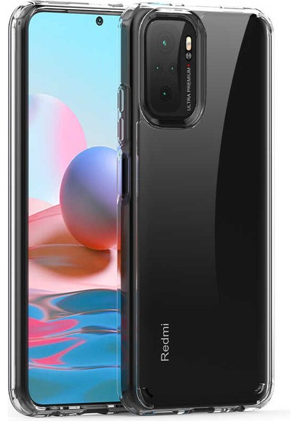 Xiaomi Redmi Note 10 Kılıf Mbtm Coss Kapak-Renksiz