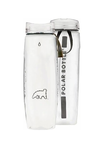 Polar Bottle Ergo Insulated Stripe Termos 0.65 Litre-Siyah