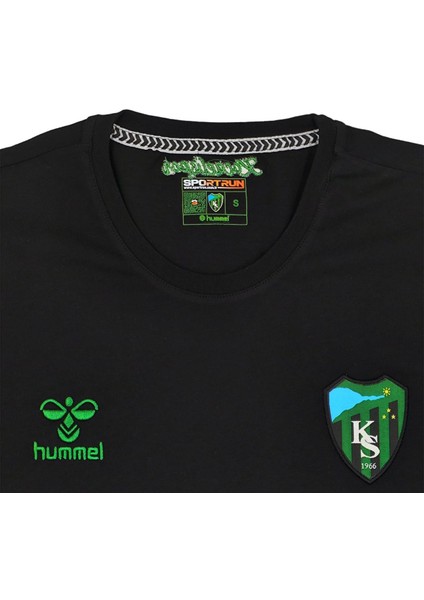 Lisanslı Hml Bisiklet Yaka T-Shirt Siyah fırsatları