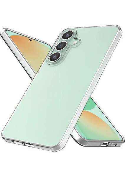 Samsung Galaxy A56 Sararmaz Şeffaf Kılıf Sert Pc Ultra Ince Kamera Koruma Çıkıntılı modelleri