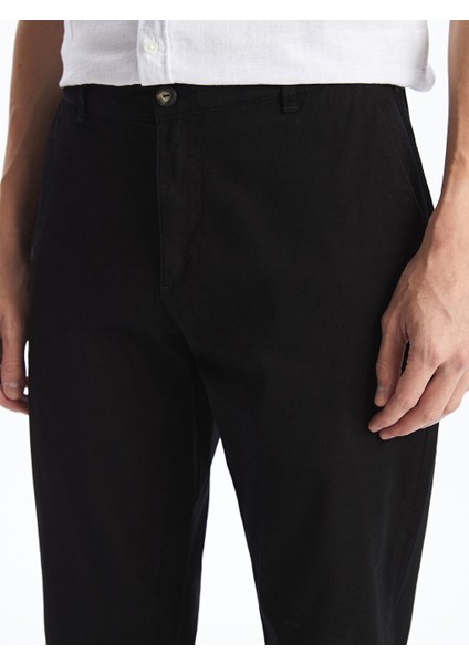 Yeni Sezon Standart Kalip Erkek Chino Pantolon - S50564Z8 modelleri