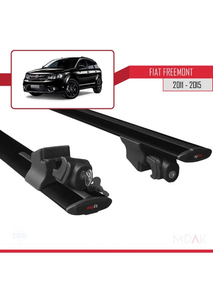 Fiat Freemont 2011-2015 Arası ile Uyumlu Hook Model Ara Atkı Tavan Barı Siyah 2 Adet indirimleri