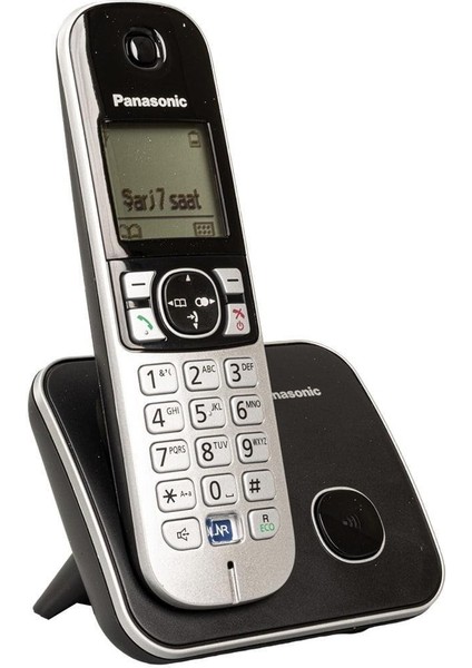 Panasonıc KX-TG6811 Dect Siyah Telsiz Telefon
