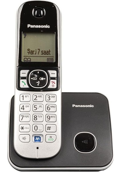 Panasonıc KX-TG6811 Dect Siyah Telsiz Telefon