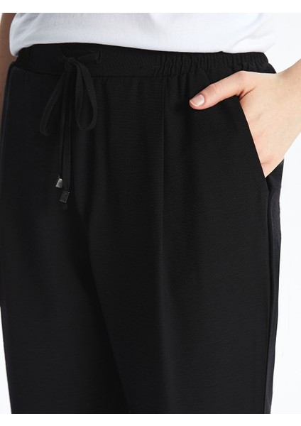 Yeni Sezon Beli Lastikli Havuc Kesim Kadin Pantolon - S5GE23Z8 fırsatları