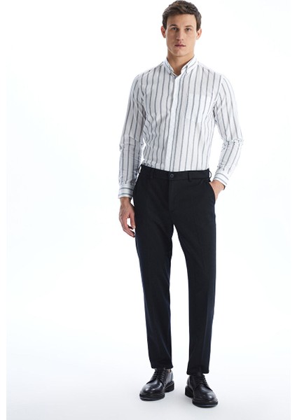 Yeni Sezon Dar Kalip Erkek Chino Pantolon - S5FG89Z8