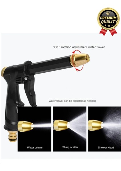 Çok Fonksiyonlu Taşınabilir Ayarlanabilir Başlıklı Yüksek Basınçlı Bahçe Oto Araba Yıkama Tabancası modelleri