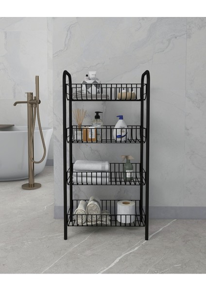 4 Katlı Çok Amaçlı Metal Raf, Mutfak Raf, Banyo Raf, Düzenleyici modelleri