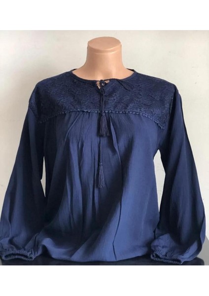 Anneler Gününe Özel Penye Anne Bluzu