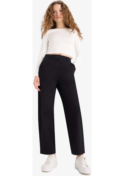 Yeni Sezon Carrot Fit Gabardin Pantolon Normal Bel modelleri