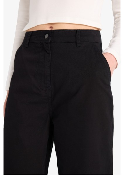 Yeni Sezon Carrot Fit Gabardin Pantolon Normal Bel indirimleri