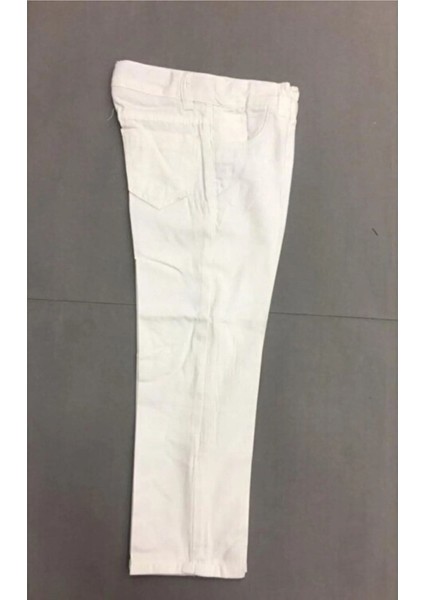 Erkek Çocuk Beyaz Pantolon