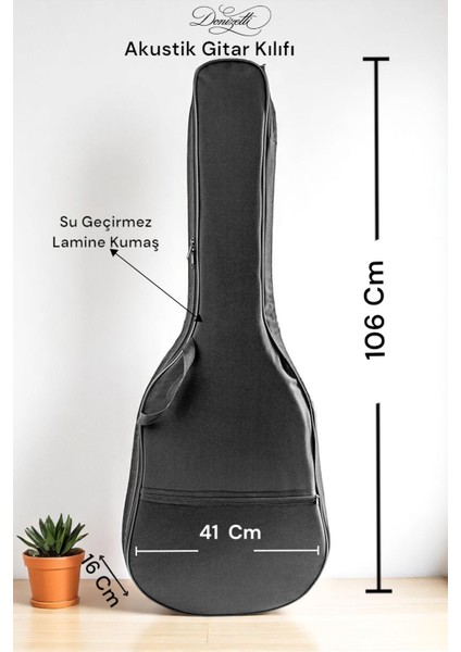Spunbond Akustik Gitar Taşıma Kılıfı Çantası fırsatları