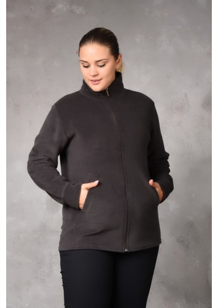Gri Polar Hırka Unisex