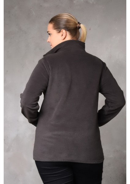 Gri Polar Hırka Unisex fırsatları