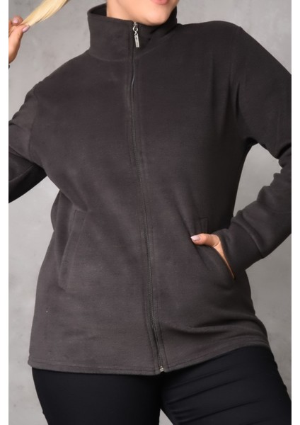 Gri Polar Hırka Unisex indirimleri