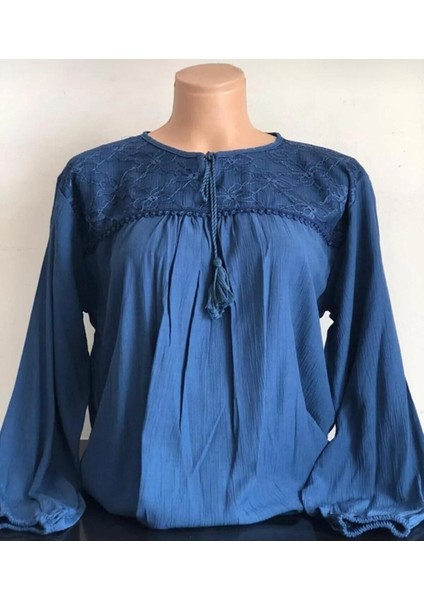 Anneler Gününe Özel Penye Anne Bluzu