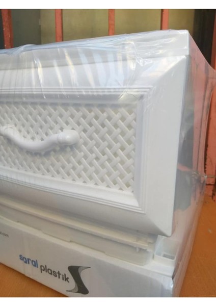 Büyük Boy Delikli Beyaz Plastik Çekmeceli 4 Katlı Sebzelik modelleri