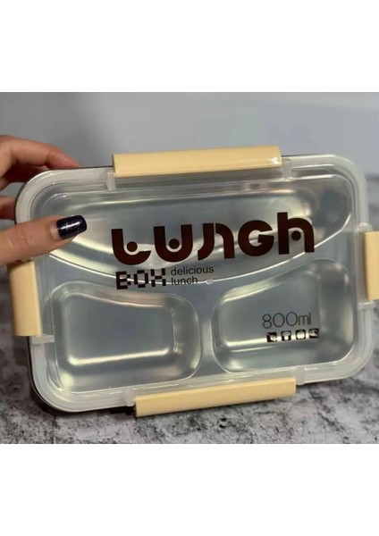 800ML Paslanmaz Çelik Yemek Kabı Lunch Box fiyatları