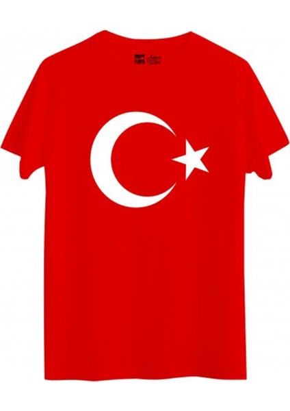 Ayyıldız Türk Bayraklı Çocuk Tişört