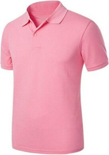 Polo Yaka Kısa Kollu Unısex Okul Tişörtü Gösteri Kıyafeti Günlük Kıyafet Çocuk/yetişkin